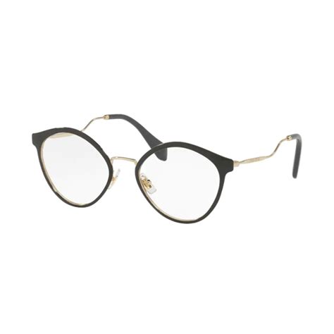 miu miu mu 52qv|Miu Miu™ CORE COLLECTION MU 52QV 1AB1O1 52 Black .